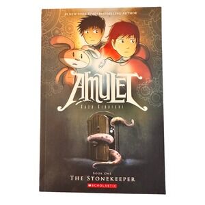 New Amulet Book One The Stonekeeper‎ Kazu Kibuishi Scholastic Graphic Novel
